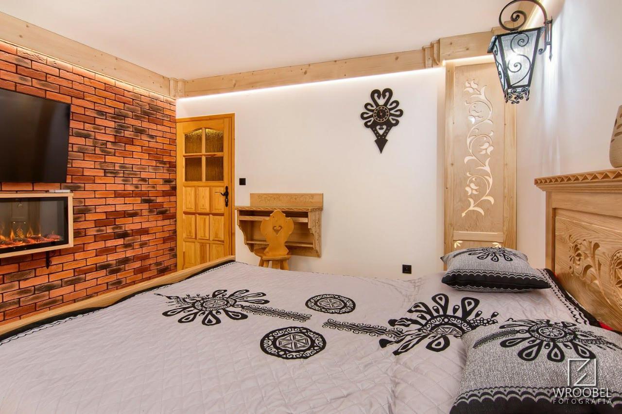 Apartament Zakopane Utrzymany W Stylu Goralskiej Chaty Exterior foto